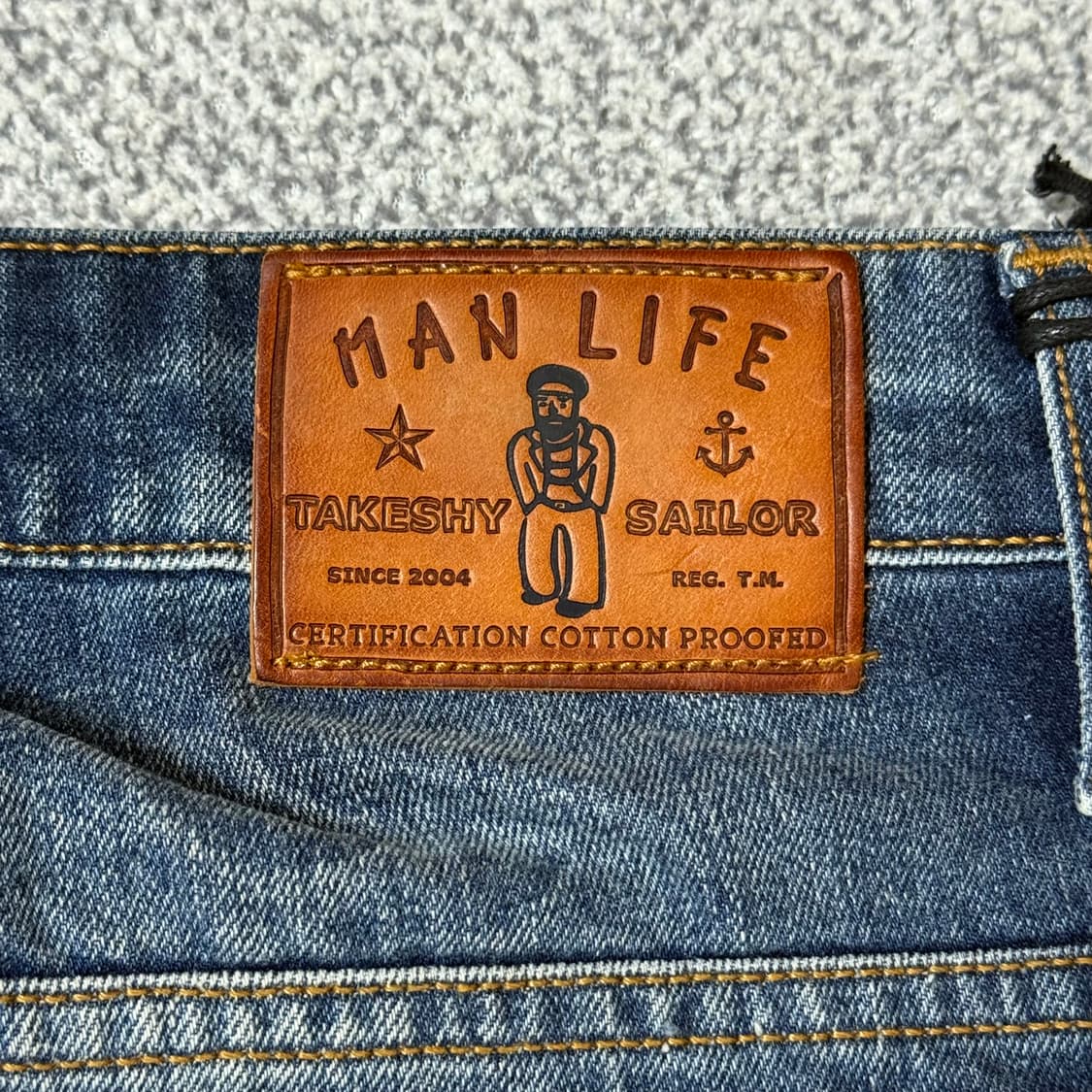 [택달린 새상품] 타케시쿠로사와 데님 32 상품이미지7