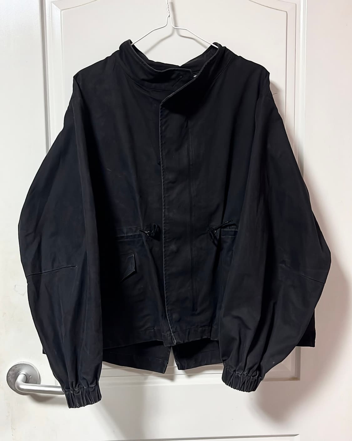 블랙 숏 야상 자켓 상품이미지1