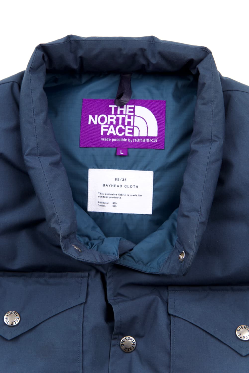 Purple label 65/35 시에라 베스트 패딩 빈티지네이비 상품이미지3