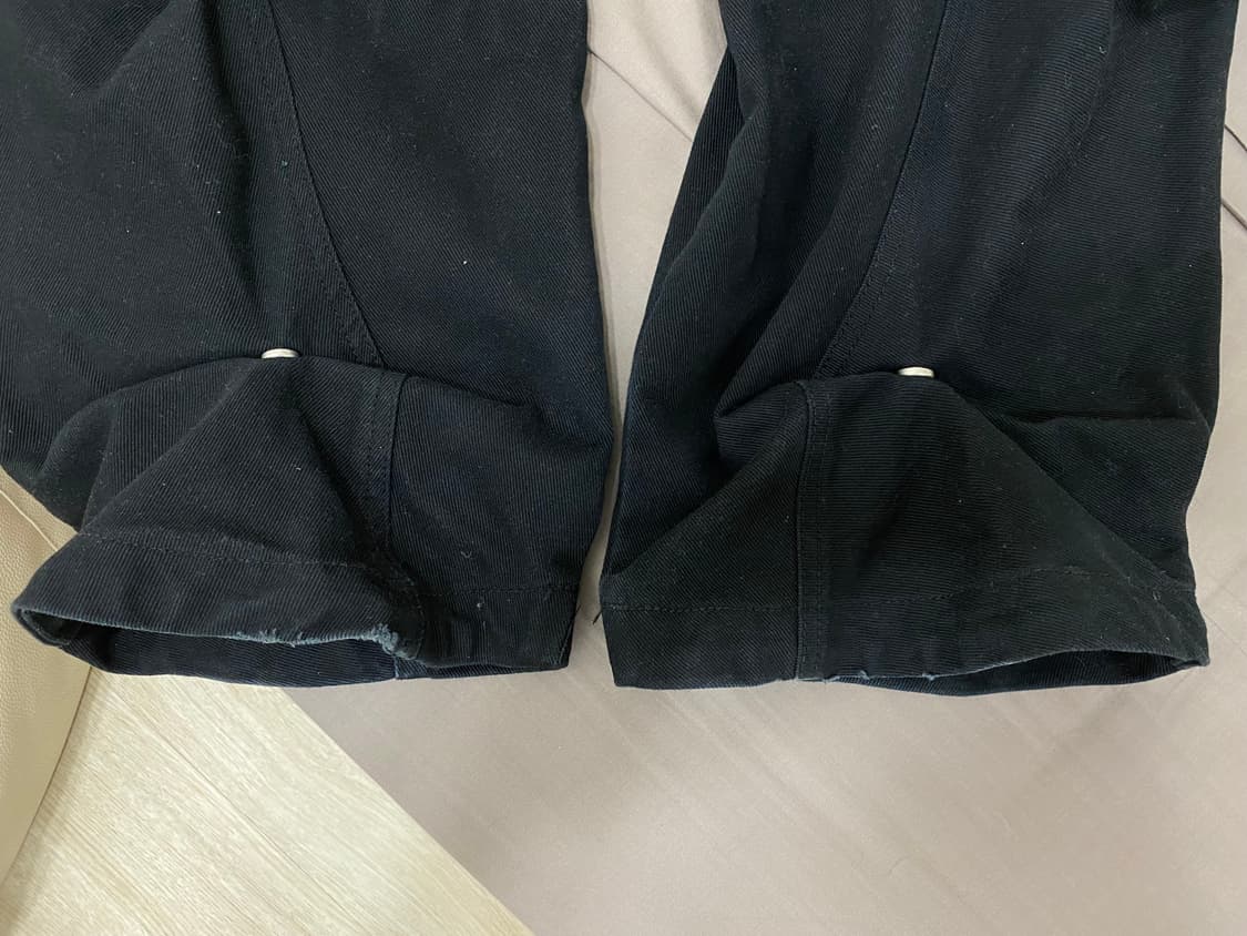 IDWS 블랙 데님 팬츠 상품이미지4