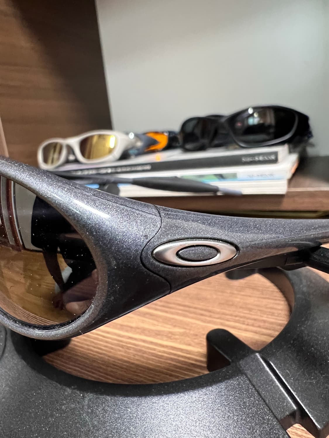 Oakley Eye Jacket 1.0 Charcoal/Silver  상품이미지4