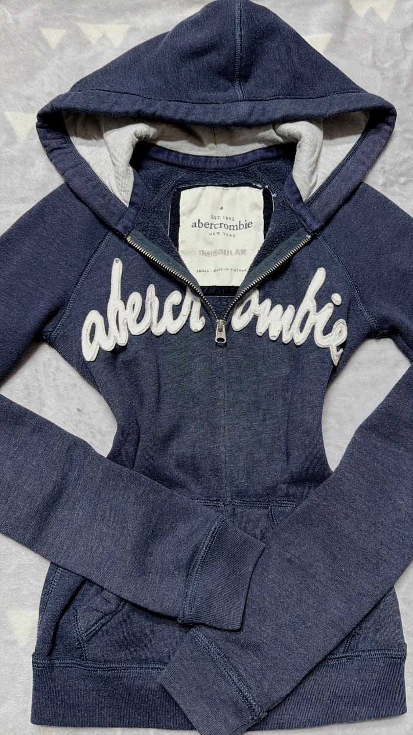 아베크롬비 딱붙핏 투웨이 후드집업 상품이미지1