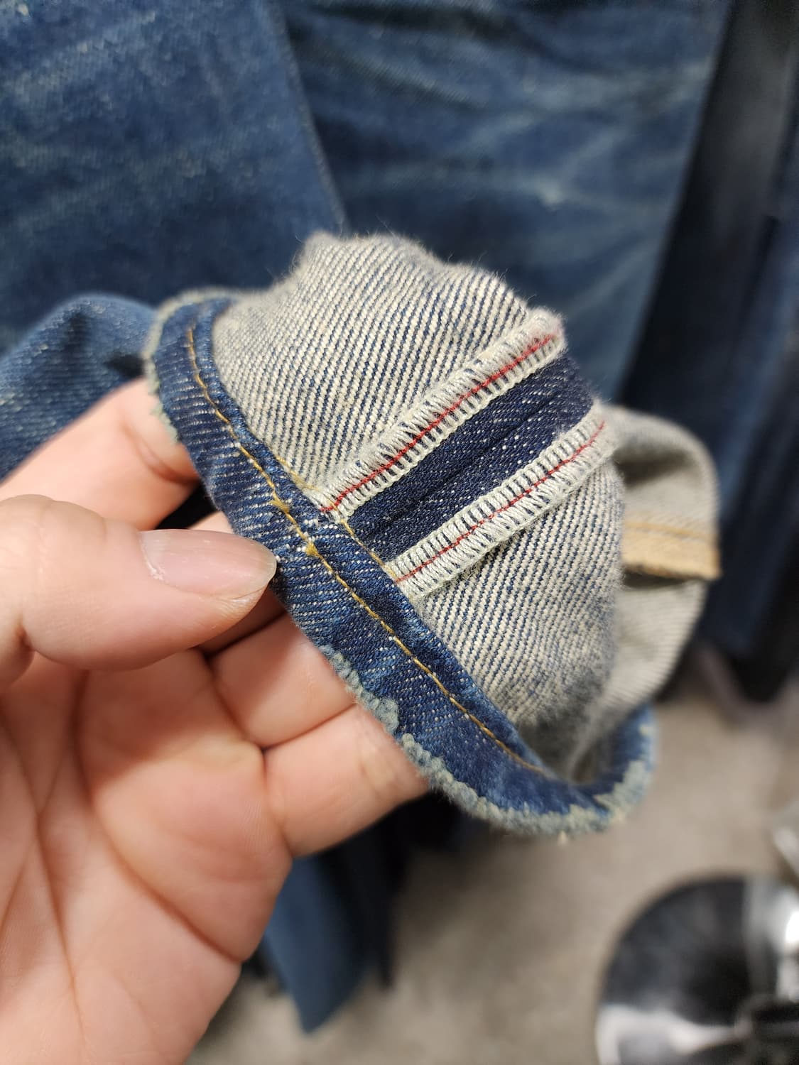 폴로랄프로렌 셀비지 데님 청바지 상품이미지6