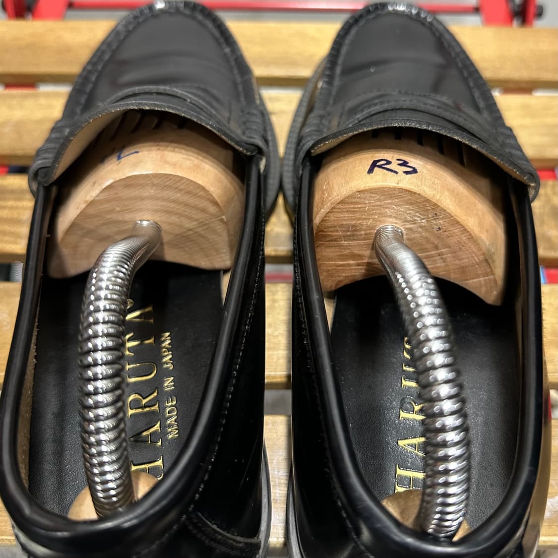 250) 하루타 로퍼 남성 남자 구두 906 블랙 패니로퍼 상품이미지6