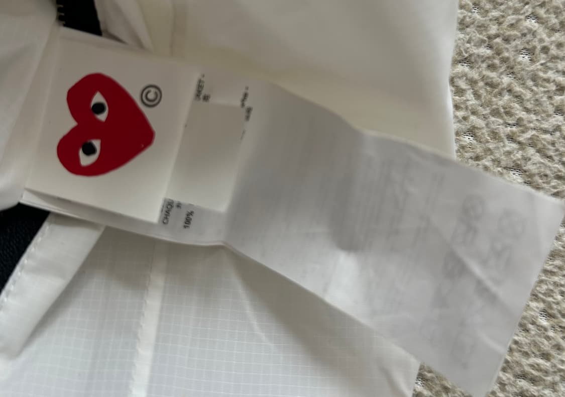 꼼데가르송 까웨 바람막이 상품이미지4