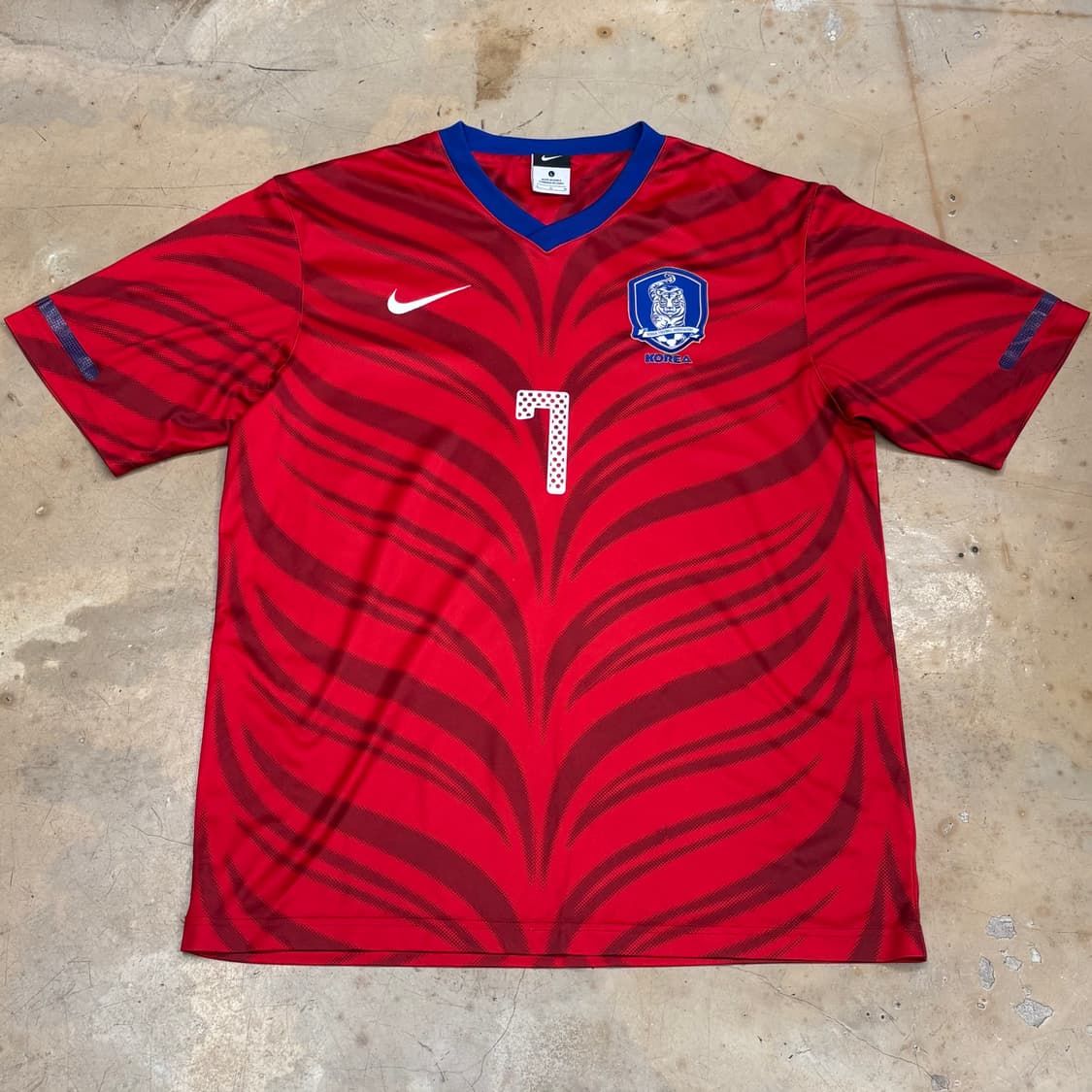 L 나이키 2010 남아공월드컵 대한민국 국가대표 No.7 박지성 유니폼 상품이미지2