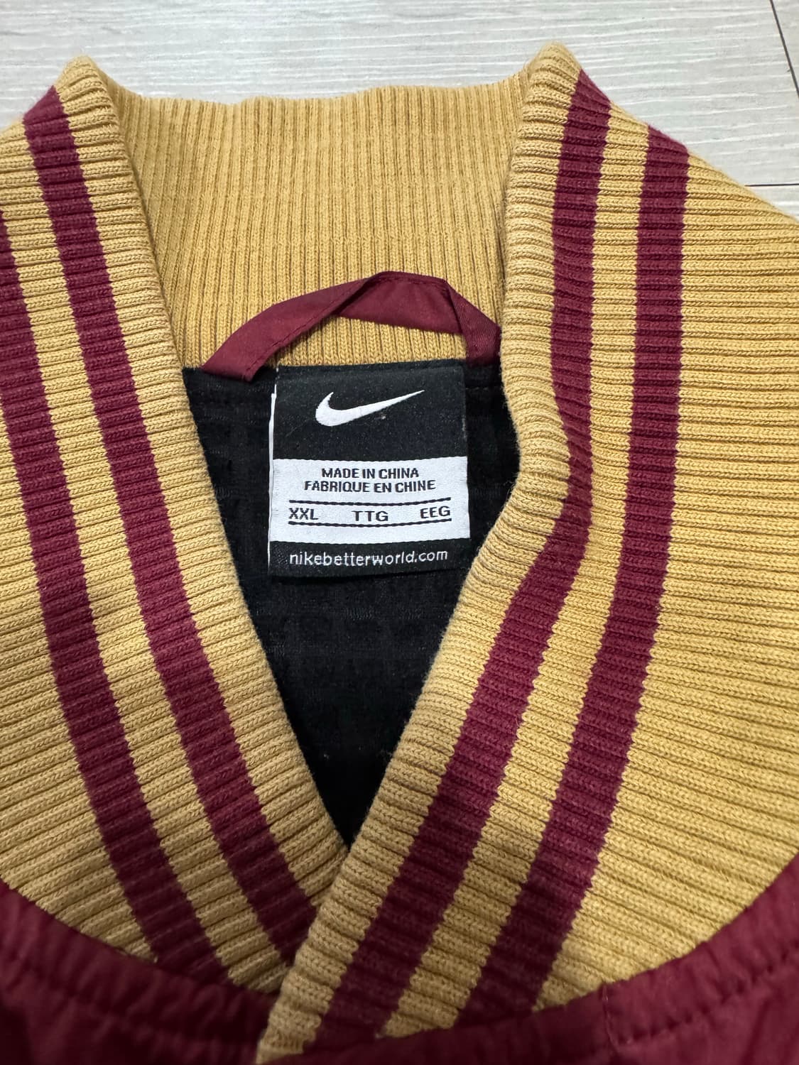 [XXL] 나이키 넥센 히어(키움)히어로즈  바시티 자켓 상품이미지3