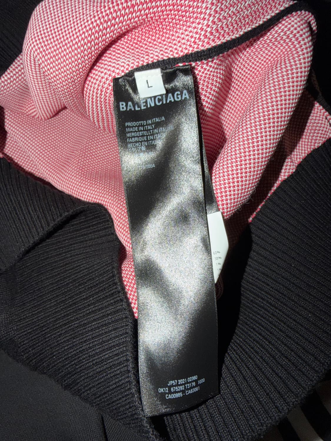 발렌시아가 폴리티컬 캠페인 크루넥 니트 스웨터  L 상품이미지5