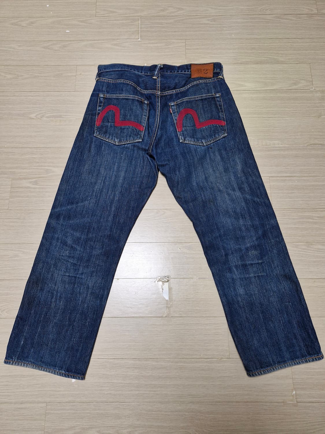 [34] 00s evisu 에비수 2000 No2 카모메 데님 팬츠 상품이미지1