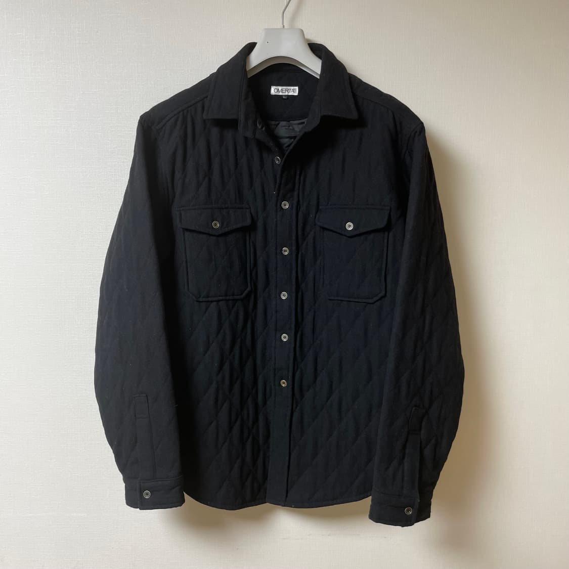 오메르타 퀼팅 셔켓 Omerta shirt jacket 상품이미지1