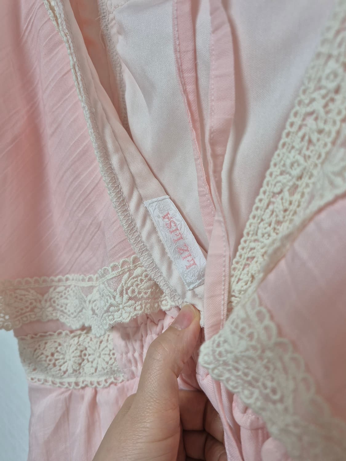 리즈리사 초고전템 히메갸루 핑크 원피스 상품이미지4