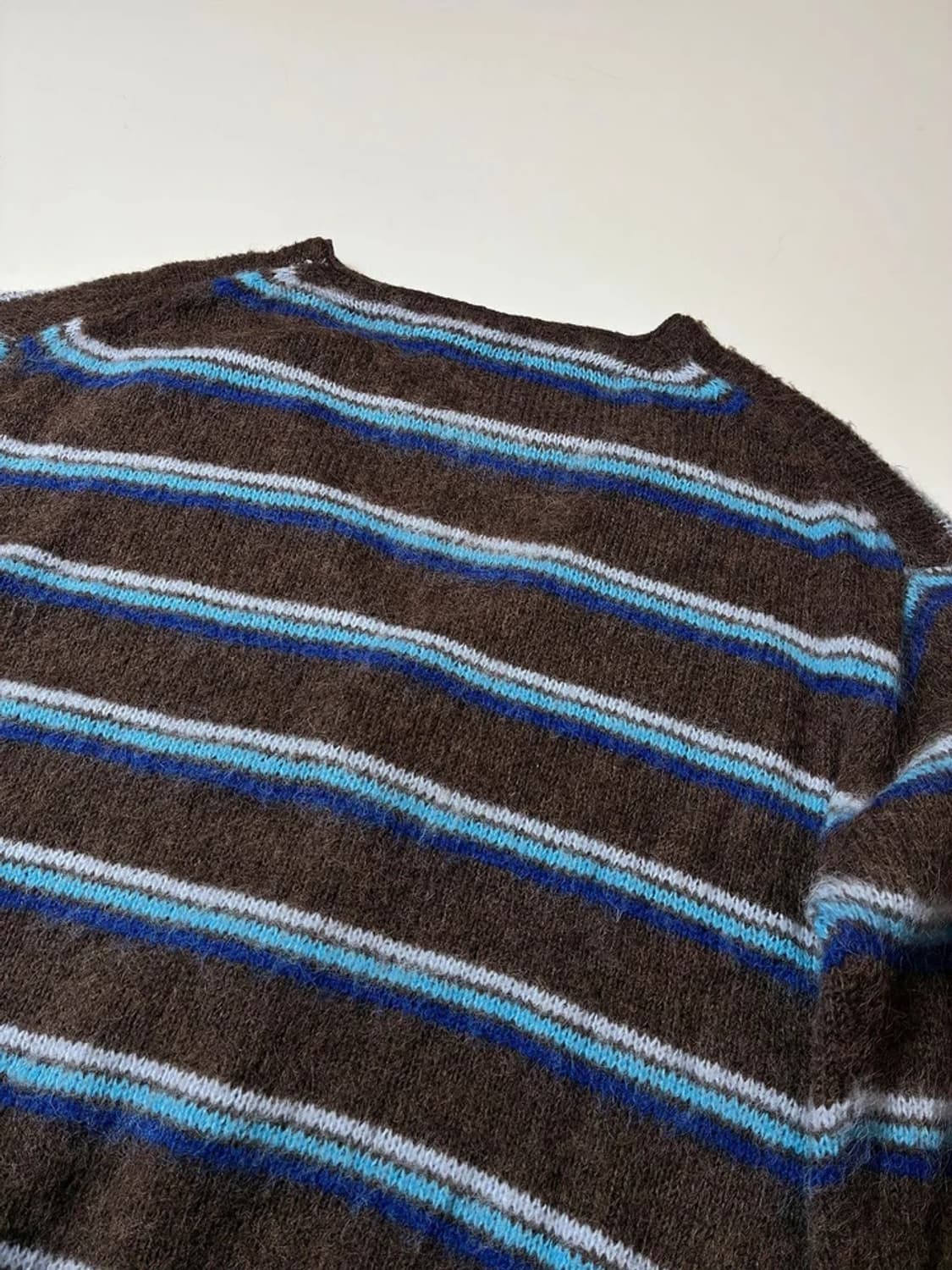 샌드사운드 25ss 모헤어 스트라이프 가디건 PN8714 상품이미지5