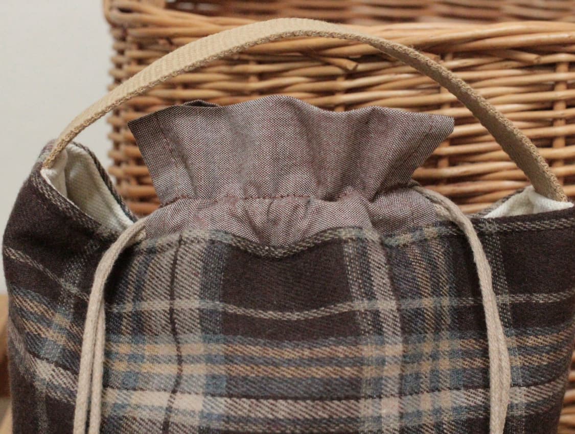 핸드메이드 손잡이 파우치 상품이미지5