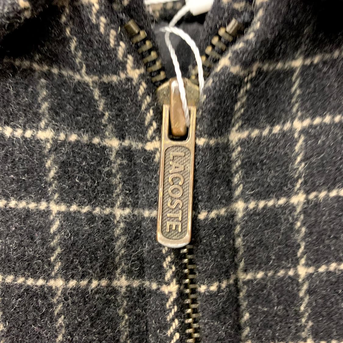 Lacoste 라코스테 블랙 체크 블루종 상품이미지4