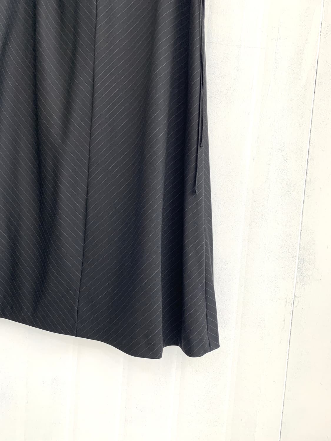 Black Side Lace-Up Long Skirt 상품이미지3