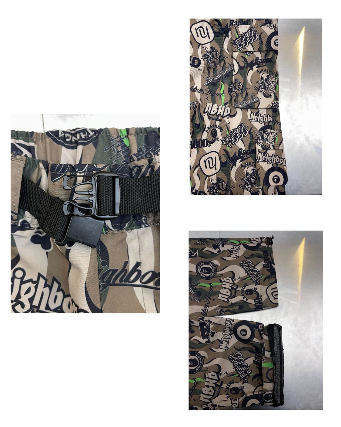 베이프 x 네이버후드 23ss 스노우보드 셋업 상품이미지8