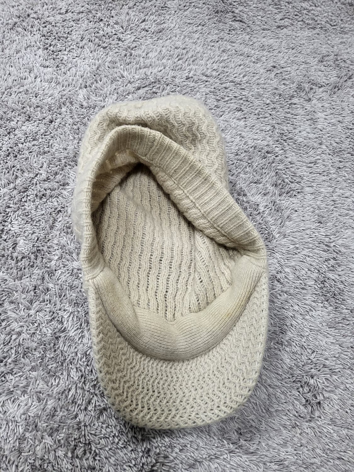 라코스테 니트 캡 모자 베이지 울모자 상품이미지6