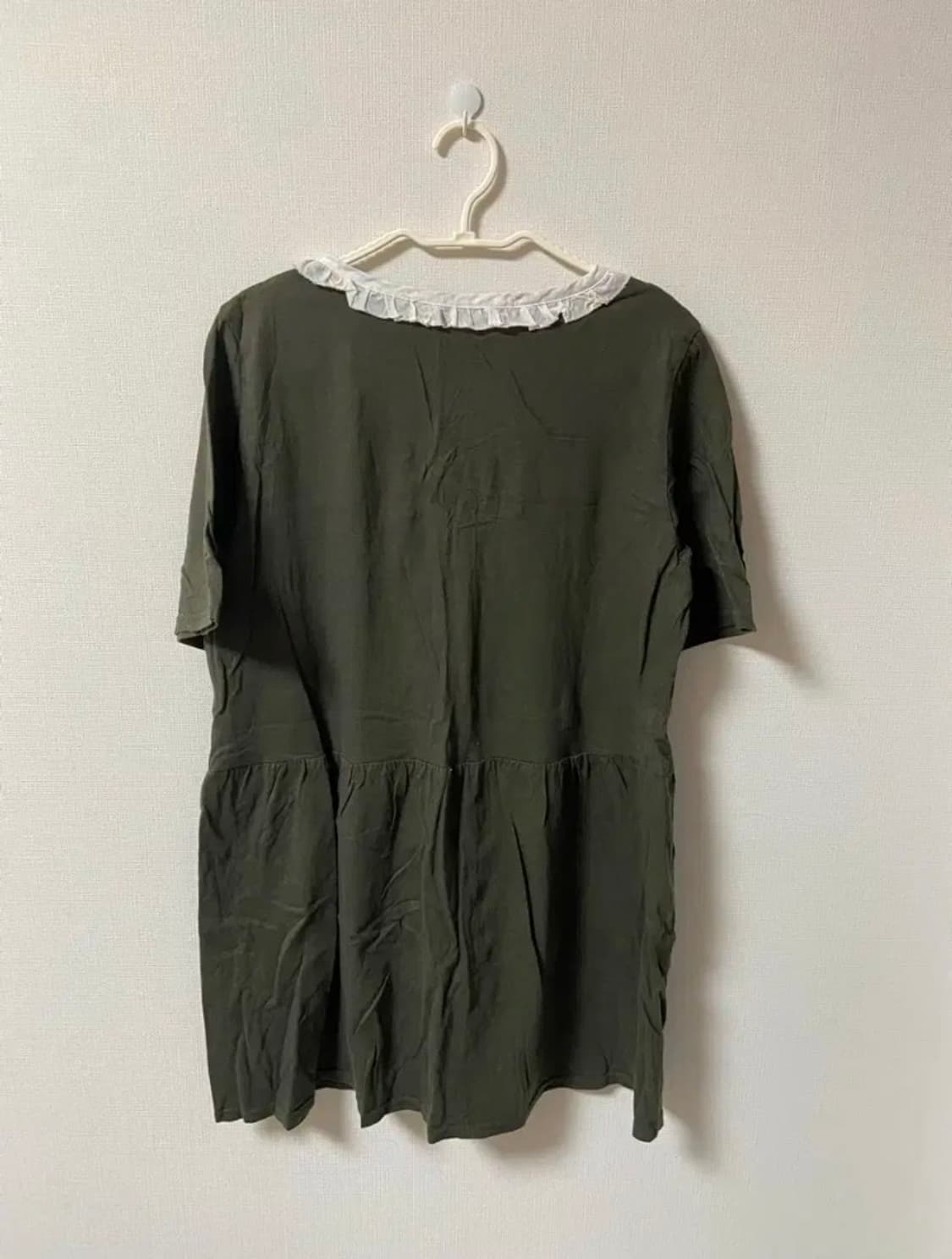 일본 빈티지 모리걸 하구미 레이스 바선생 원피스 상품이미지5