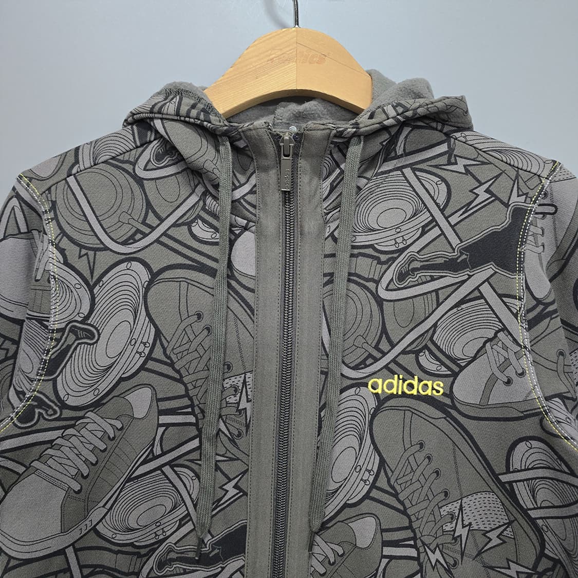 아디다스(adidas) 그래픽 풀집업 자켓 후디 M 상품이미지2