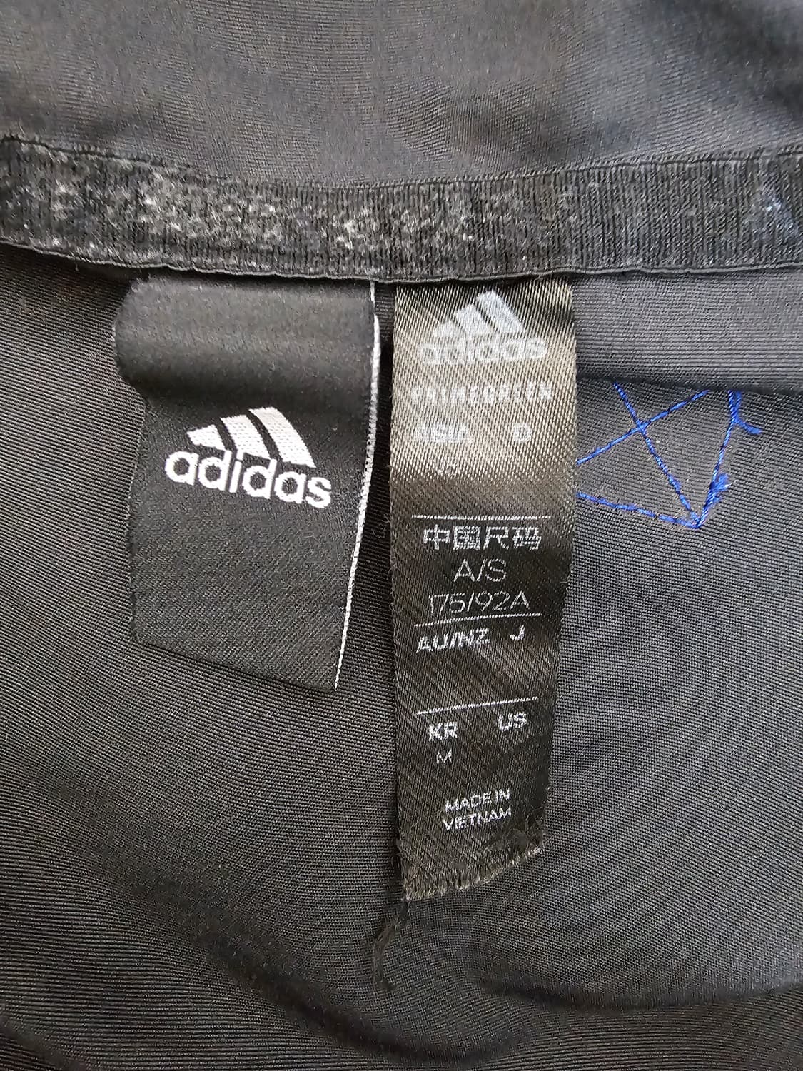 아디다스 여성 크롭 아노락 바람막이 M 상품이미지3