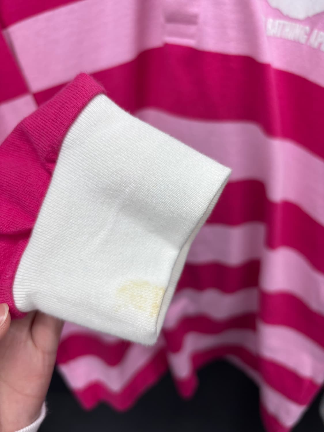 베이프 스트라이프 럭비 롱슬리브 상품이미지6