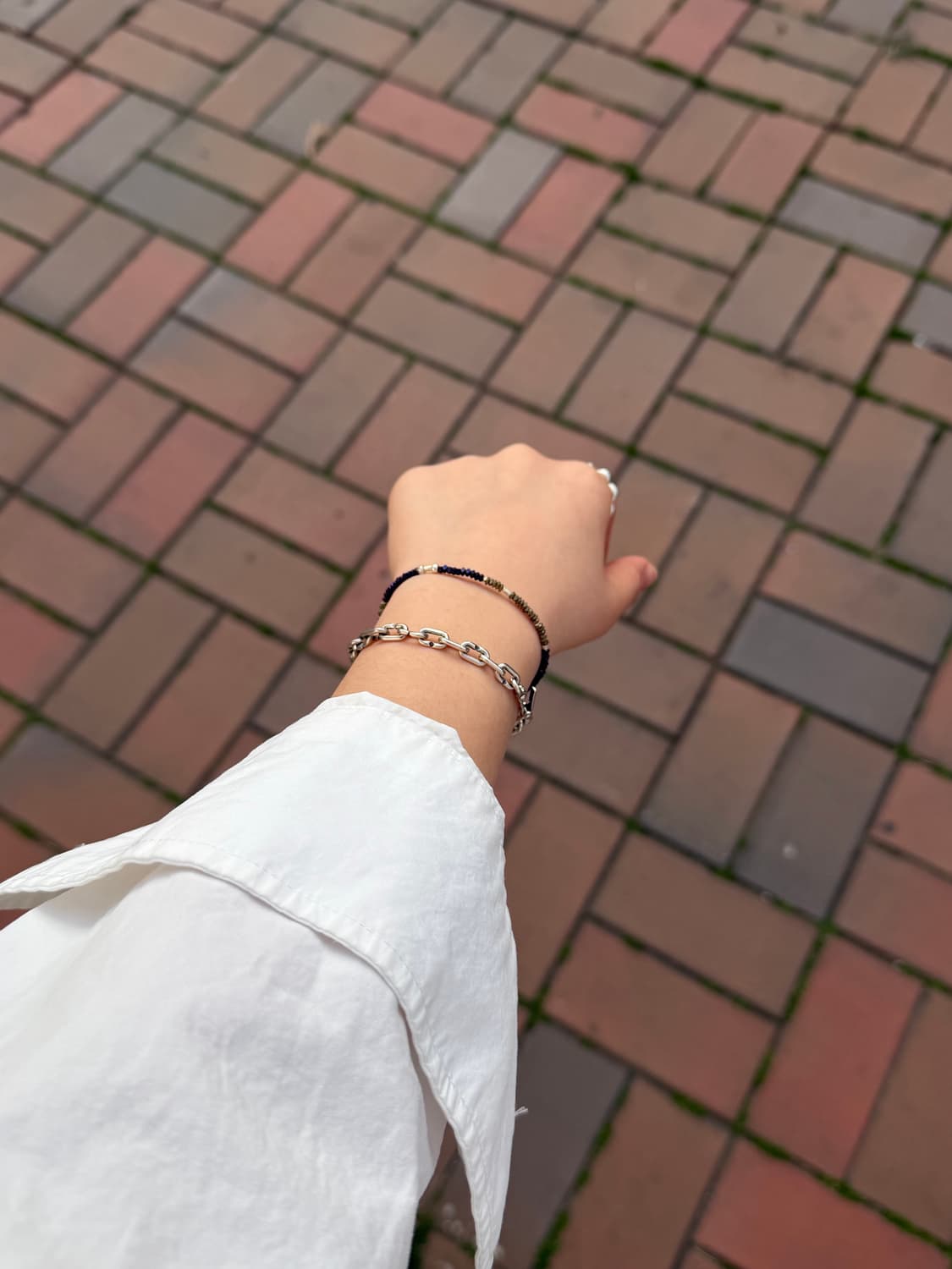 실버925 체인 팔찌 상품이미지2