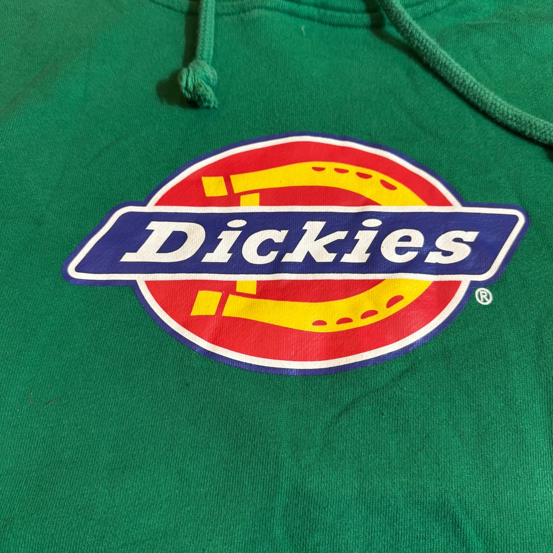 디키즈 빅 로고 그린 후드 티셔츠 상품이미지2