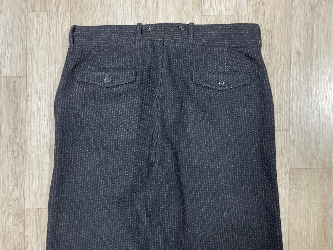 36~38) 70's 울리치 스트라이프 울 매키노팬츠(RRL&LVC&폴로 상품이미지9