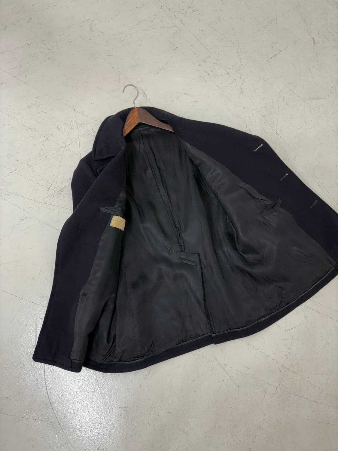 60's USN Kersey Wool 8button Pea Coat 상품이미지4