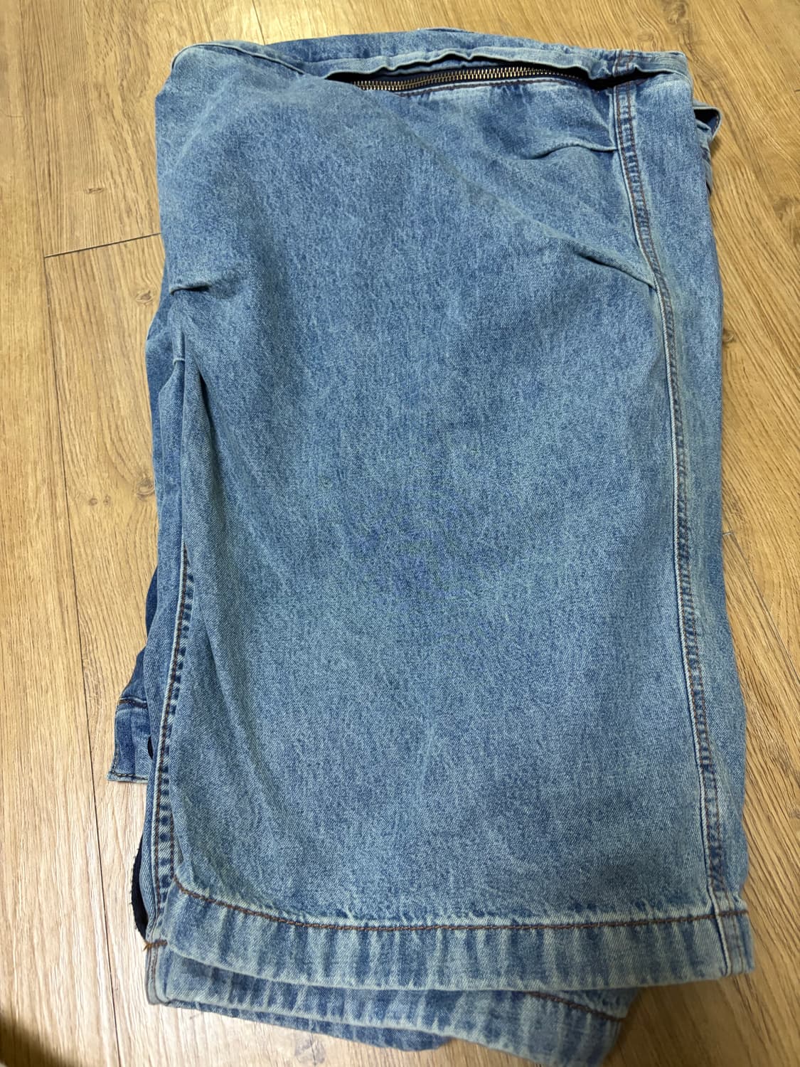 gu undercover 와이드 카고 데님 xl 상품이미지2