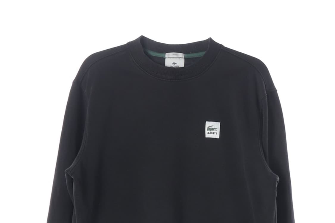 라코스테 라이브 사각 로고 맨투맨 M 상품이미지3