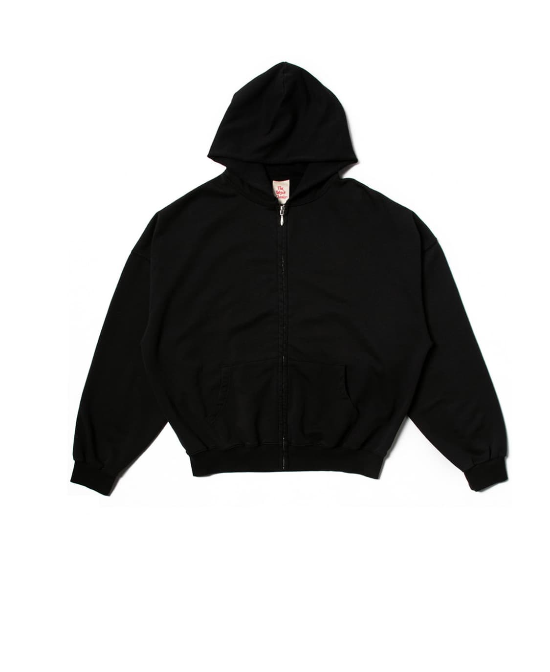 더뤡코즈 후드 집업블랙 1사이즈 상품이미지1