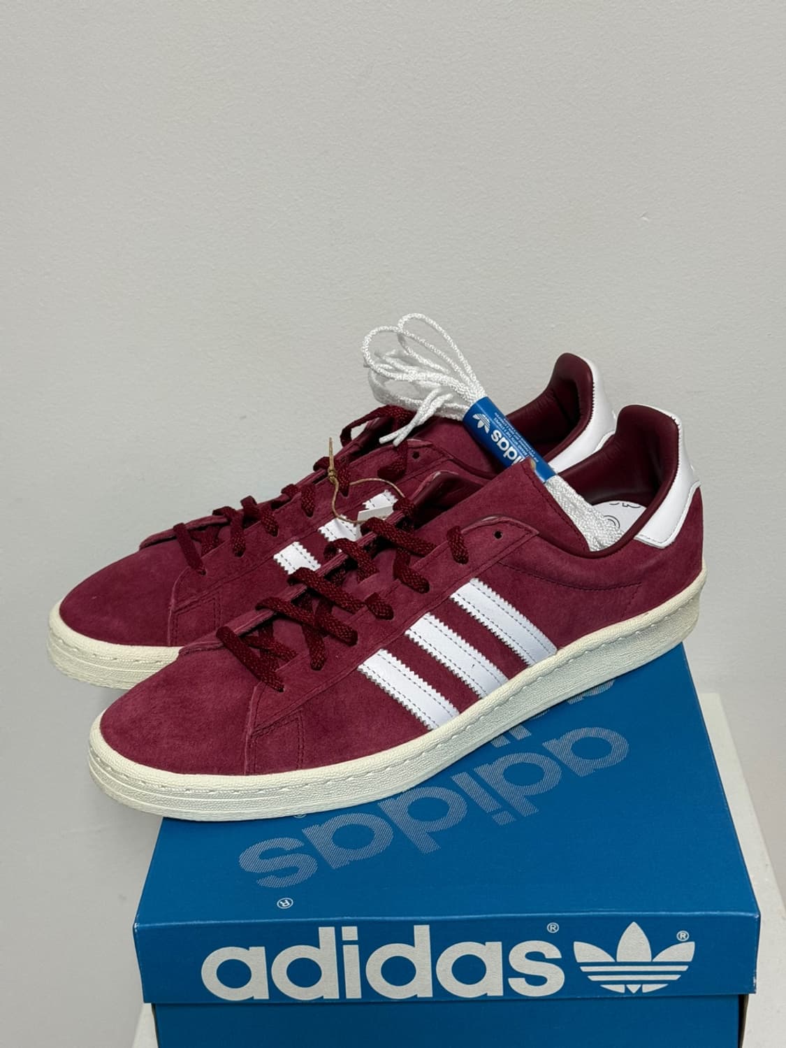 [280] 아디다스 캠퍼스 80s 버건디 상품이미지1