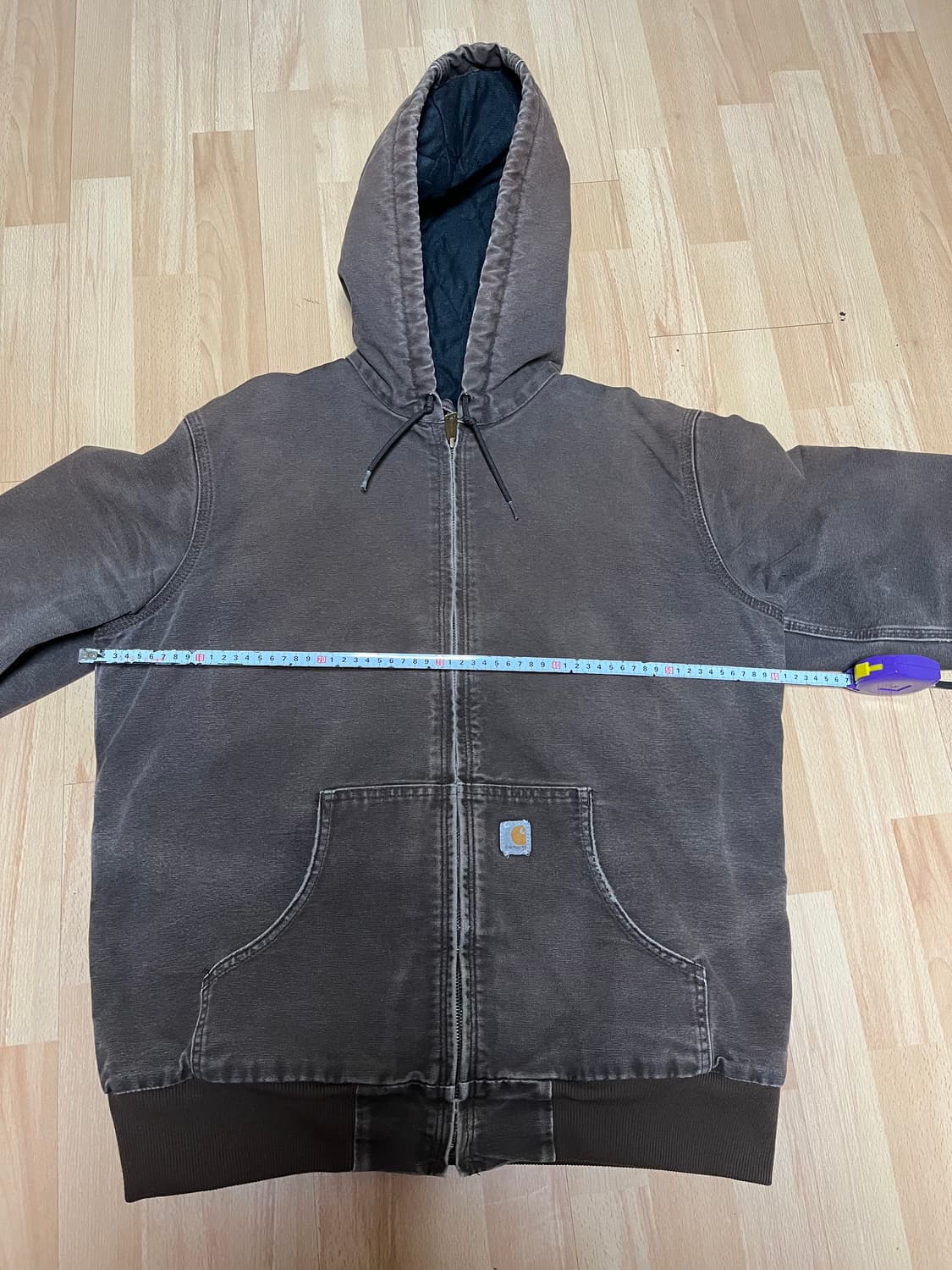 칼하트 wj130 dkb 다크브라운 액티브자켓 상품이미지3