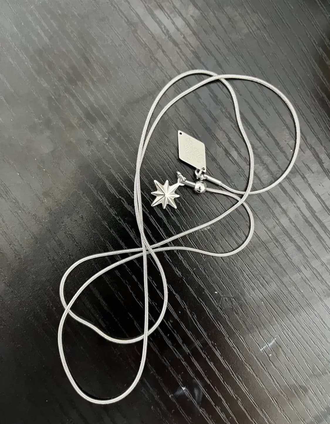 리스토어 목걸이 SOLUS CHRISTUS Drop long 상품이미지2