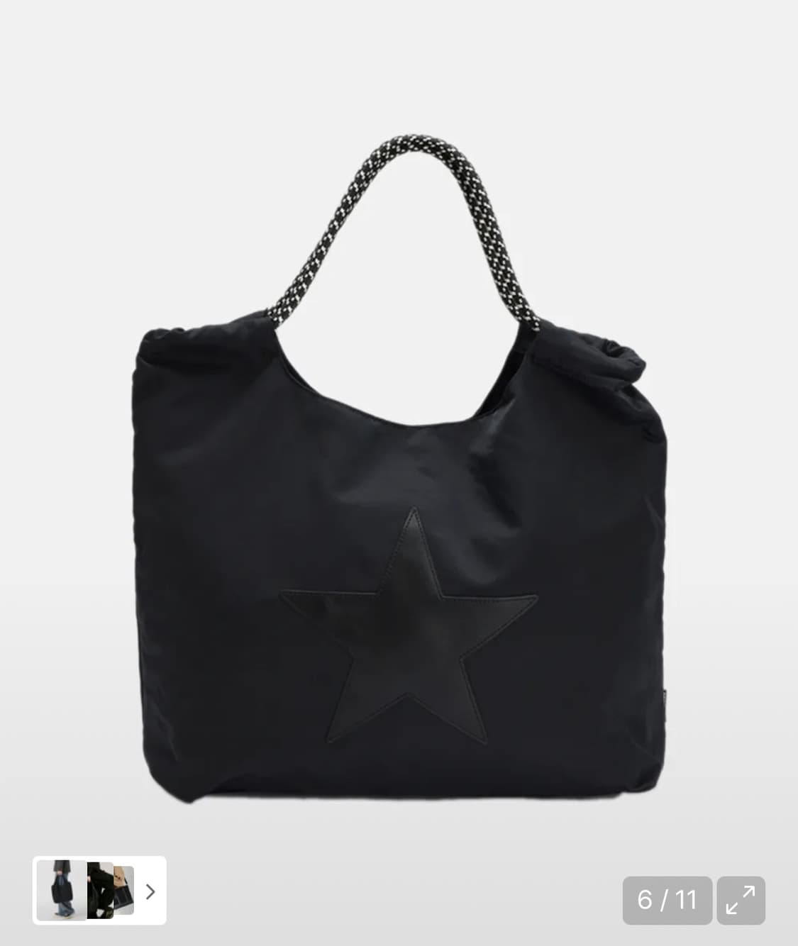 멀티 토트백 블랙 UA5753-023 상품이미지1