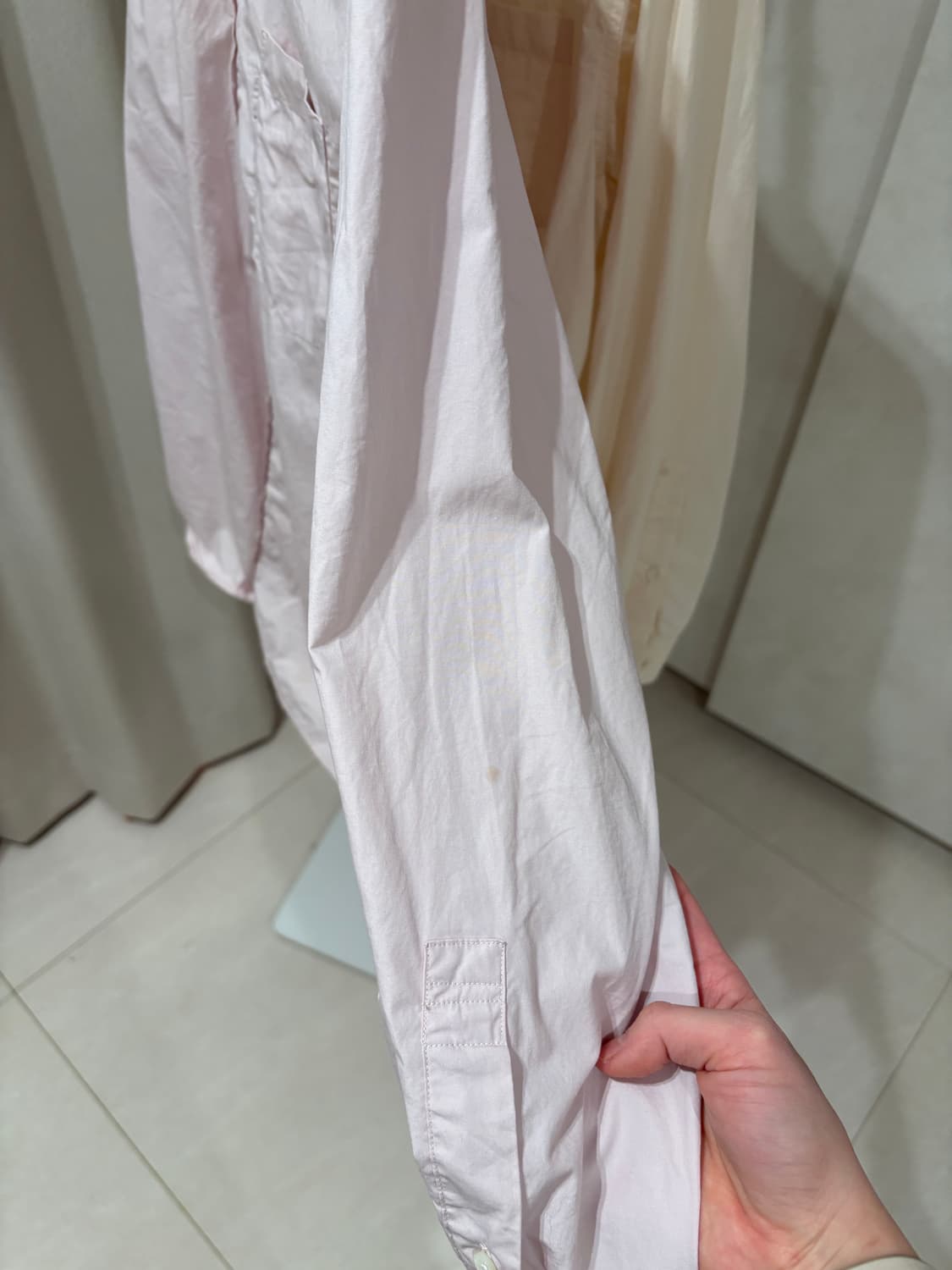 포터리 컴포트 셔츠 핑크 사이즈 2 상품이미지4