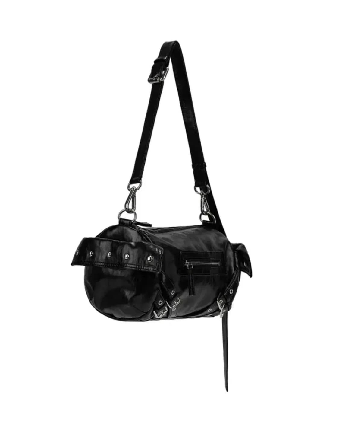 다이닛 STUD POCKET BAG IN BLACK 상품이미지2