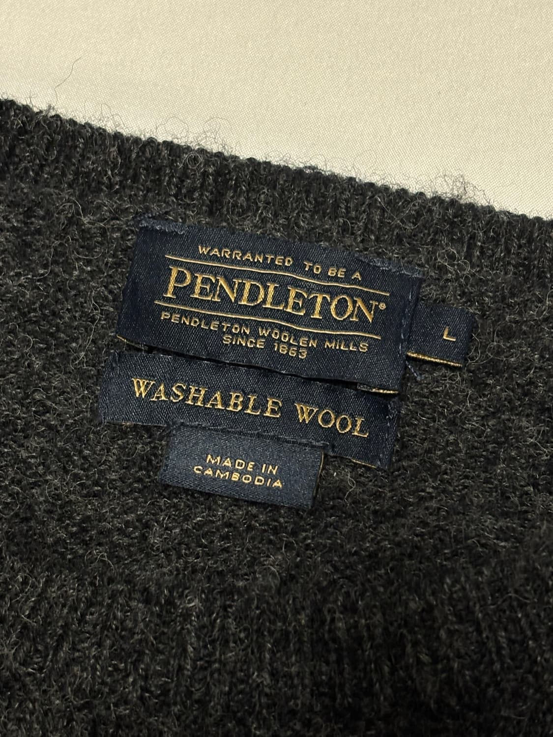 펜들턴 워셔블 울 니트 상품이미지3