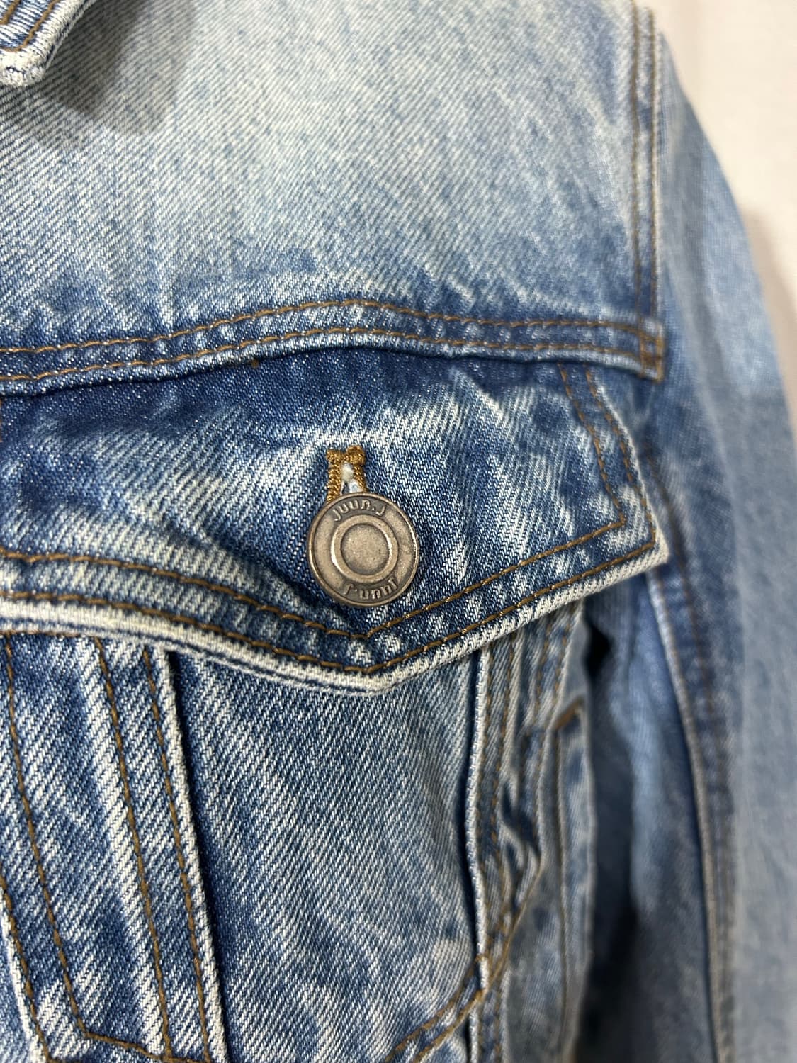 준지 데님 크롭 자켓 상품이미지4