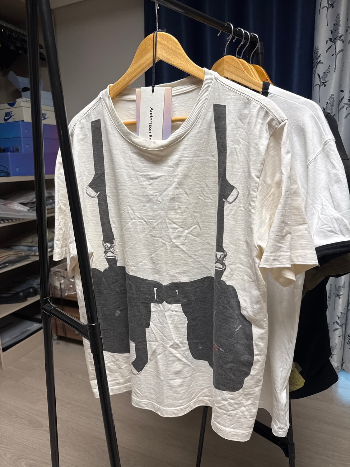 앤더슨벨 초회판 유틸리티 베스트 트롱프뢰유 티셔츠 L 상품이미지7