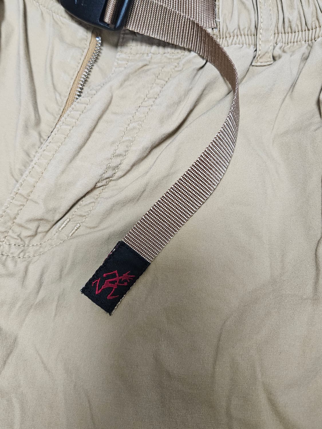 그라미치 베이지 벨티드 팬츠s 상품이미지4