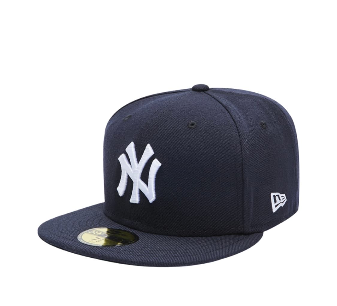 뉴에라 59피프티 MLB 어센틱 뉴욕 양키스 게임 네이비 상품이미지1