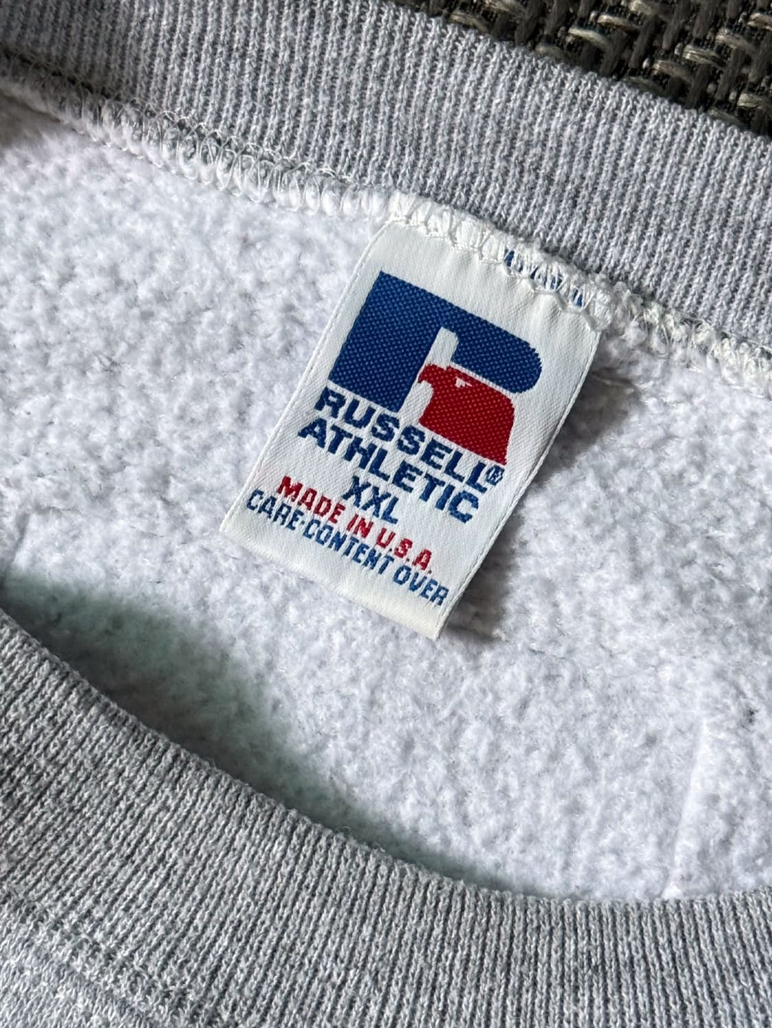 90s USA 러셀 애슬레틱 빈티지 컬리지 스웻셔츠 (105) 상품이미지3
