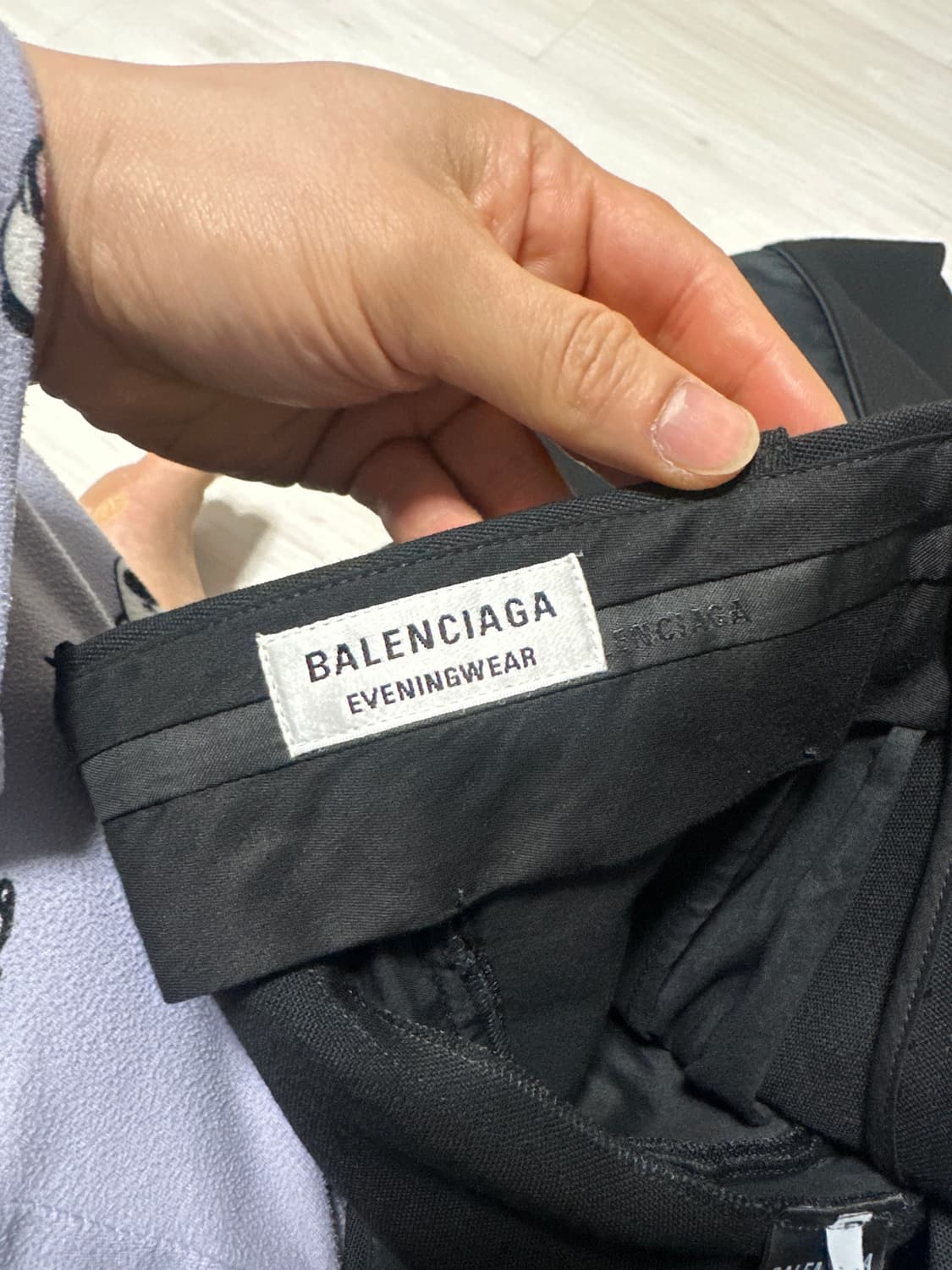 발렌시아가 턱시도 팬츠 xxs 상품이미지6