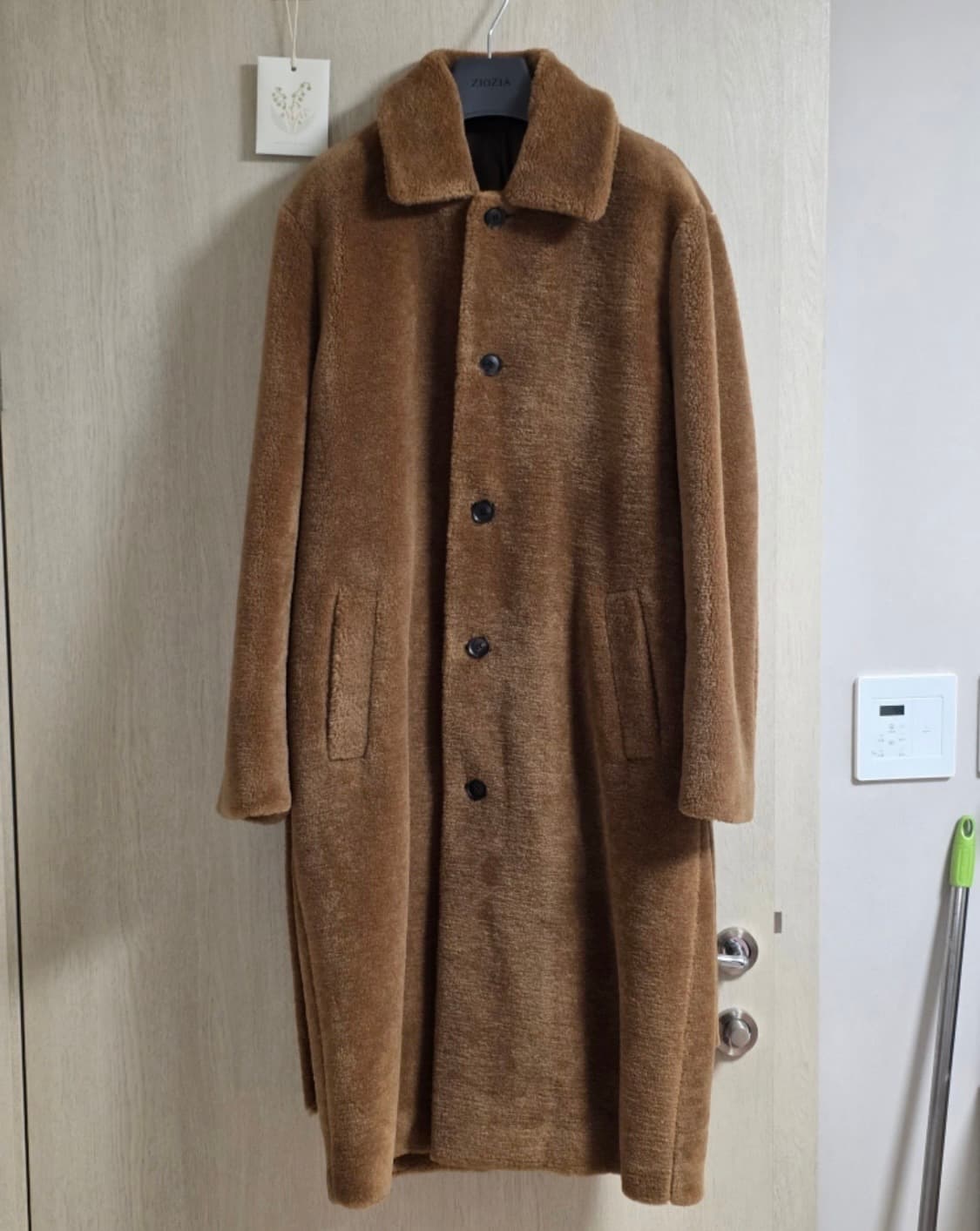 크리스크리스티 테디 베어 쉐어링 코트 XL 상품이미지2