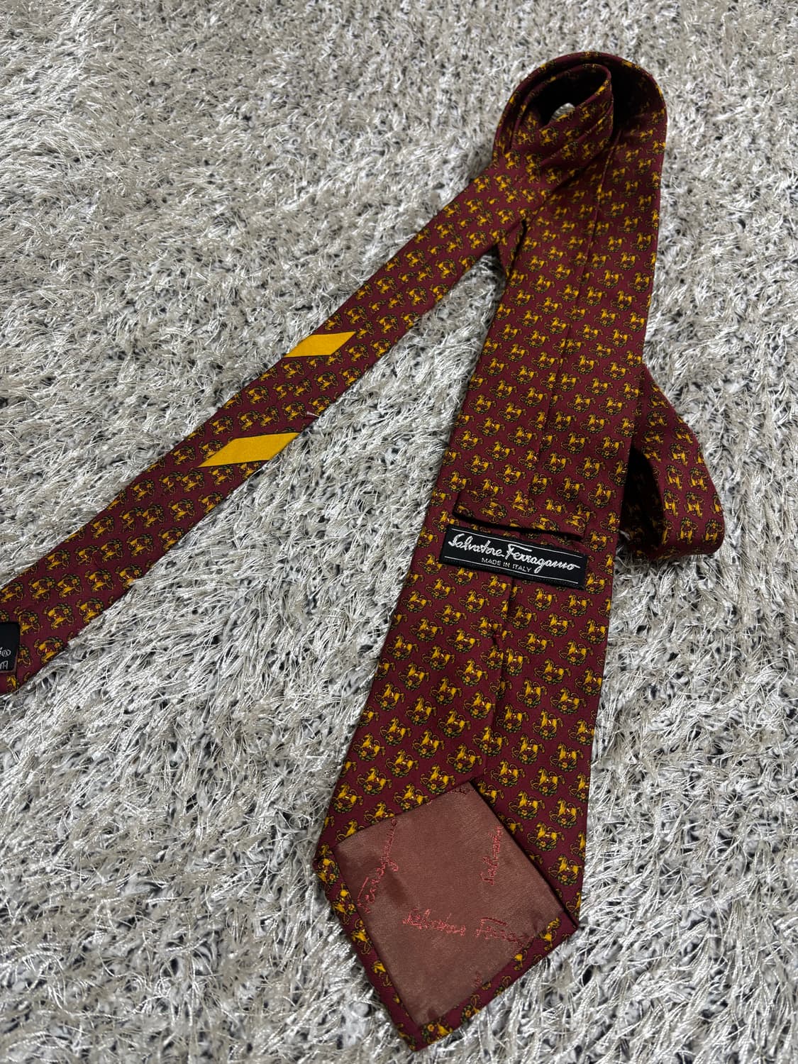 이태리제 페라가모 실크 넥타이 상품이미지6