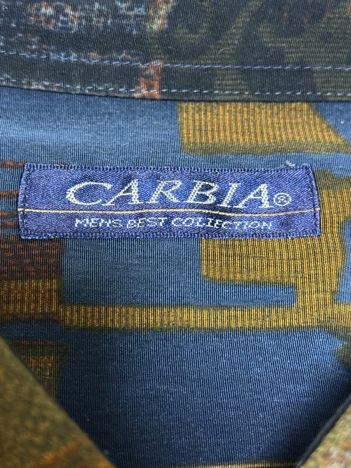 CARBIA 아티스틱 추상 그래픽 패턴 셔츠 상품이미지2