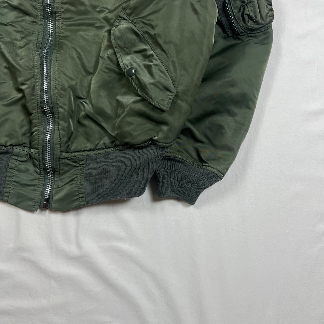 90‘s 알파인더스트리 alpha ma-1 마원 봄버자켓 상품이미지4