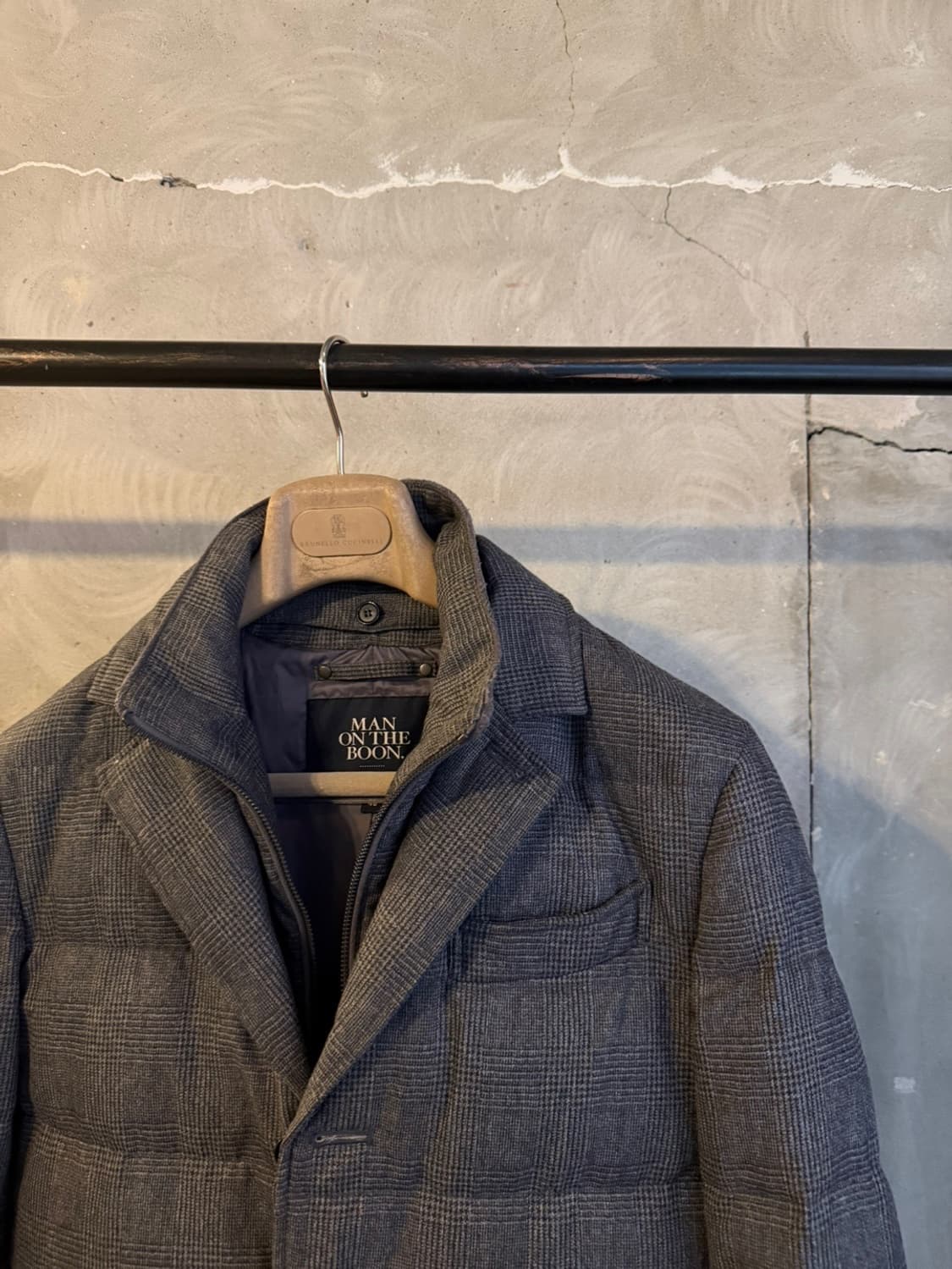 맨온더분 구스다운 패딩 자켓 슬림100 상품이미지3